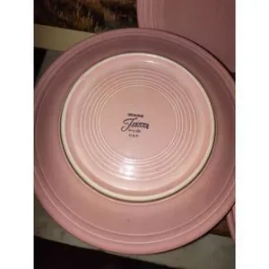 Fiesta Dining Vintage 8s Fiesta Rose Pink Dinnerware Service